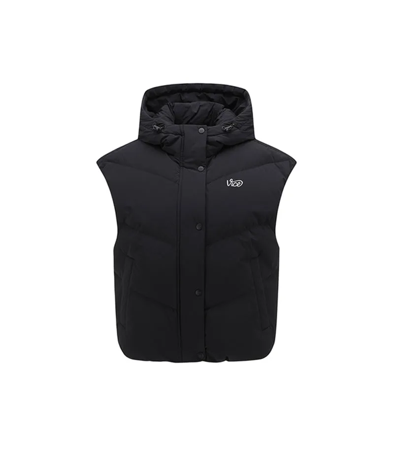 Vice Golf Atelier Women's  Hoodie Down Vest - 2 Colors