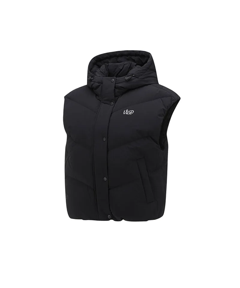 Vice Golf Atelier Women's  Hoodie Down Vest - 2 Colors