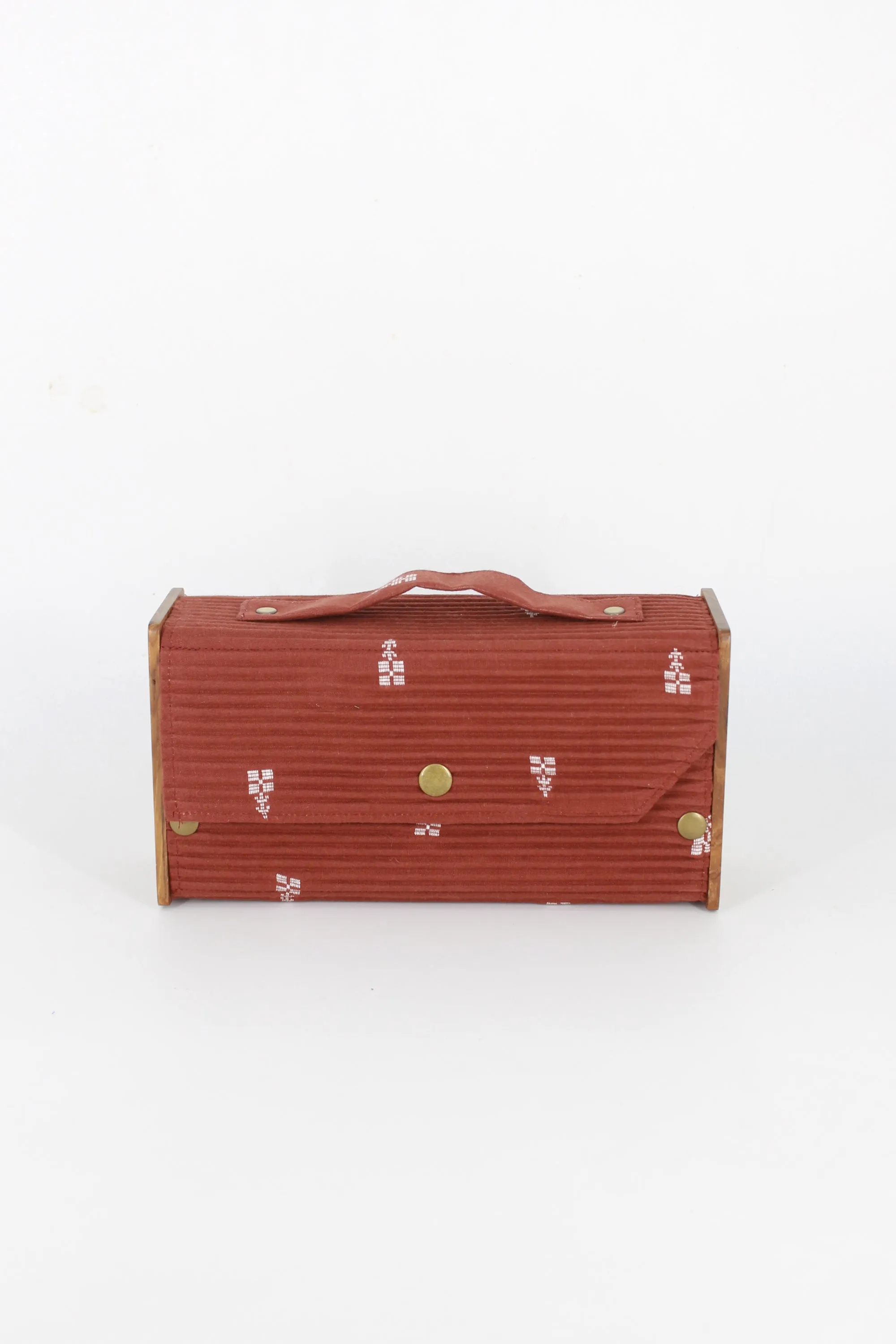 Vintage Blossom 4 in 1 Box clutch #5