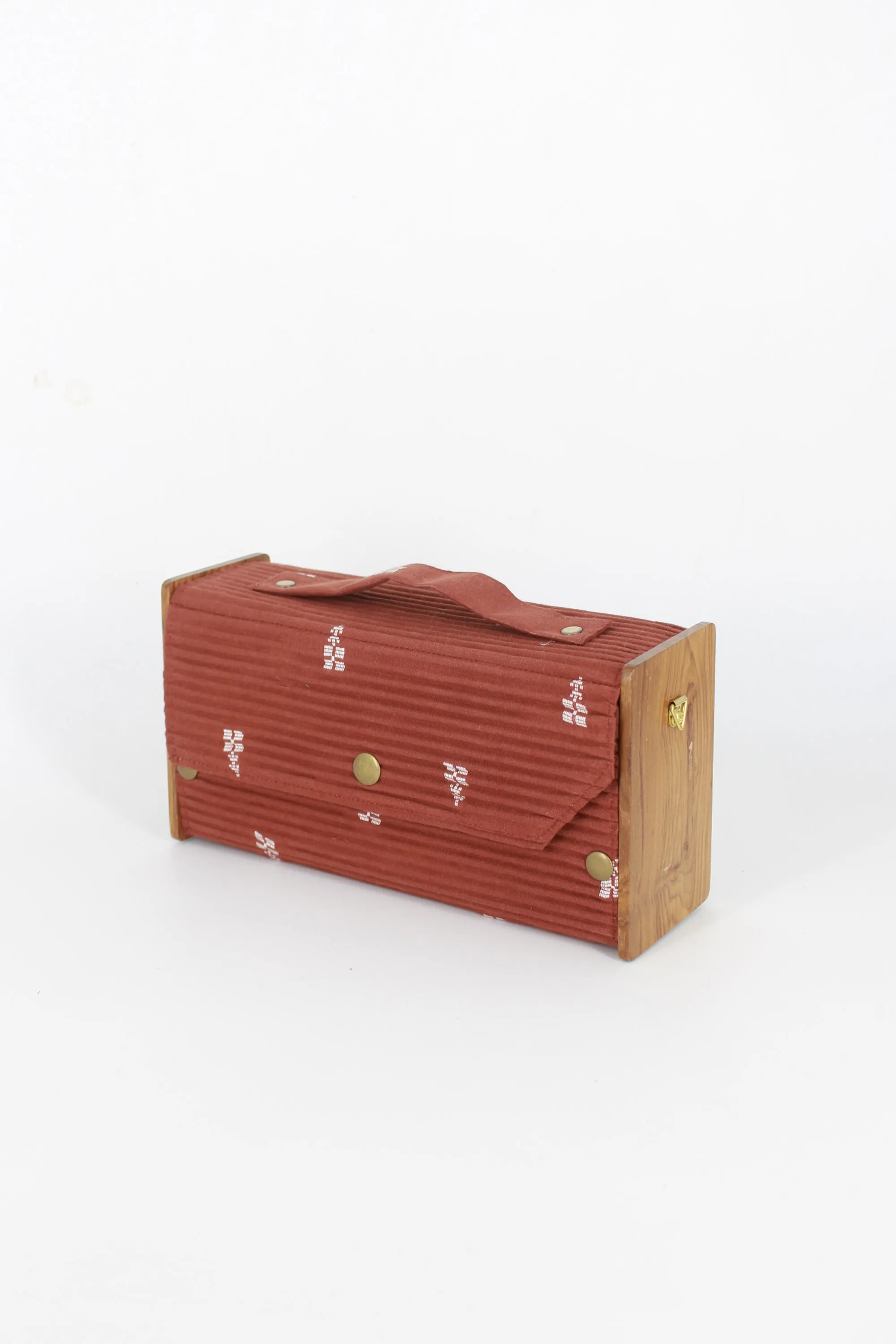Vintage Blossom 4 in 1 Box clutch #5