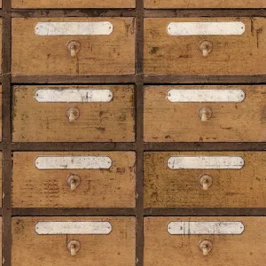 VINTAGE PHARMACY Tapet Premium
