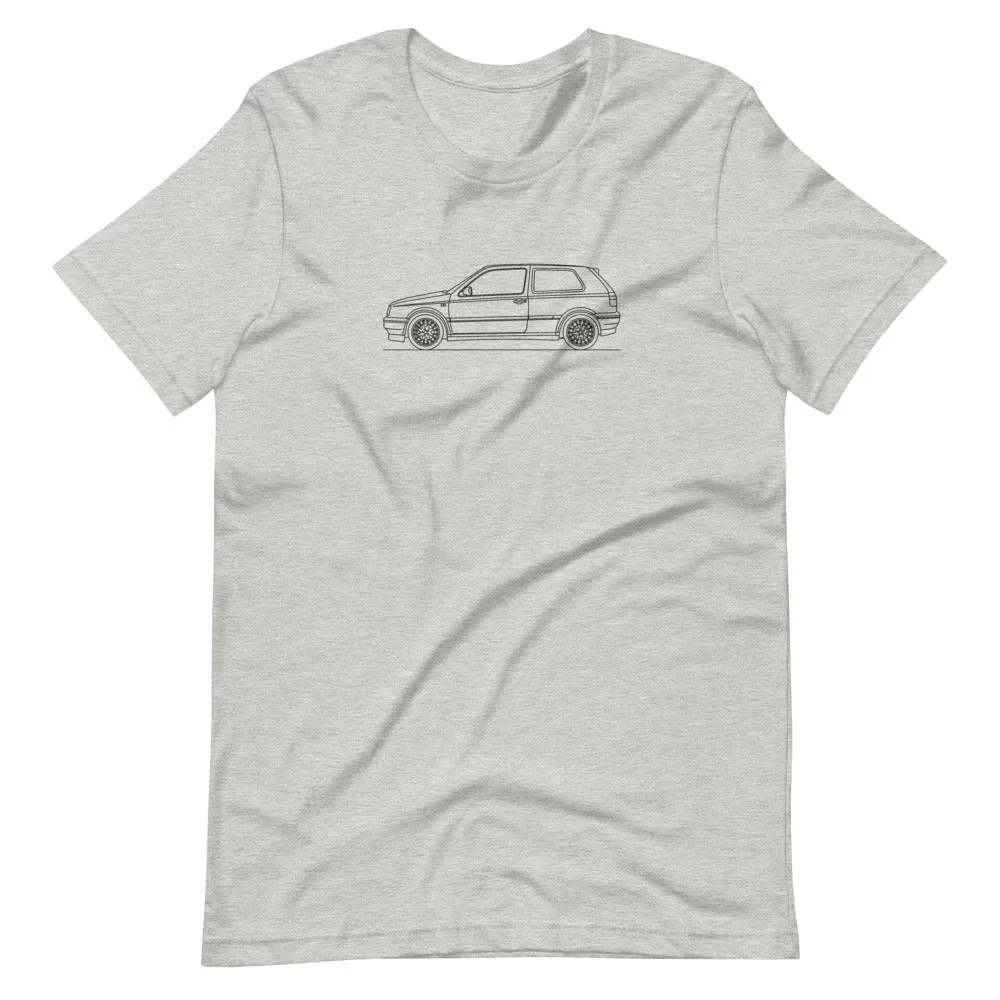 Volkswagen Golf GTI MK3 silhouette T-shirt