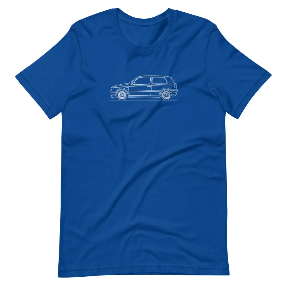 Volkswagen Golf GTI MK3 silhouette T-shirt