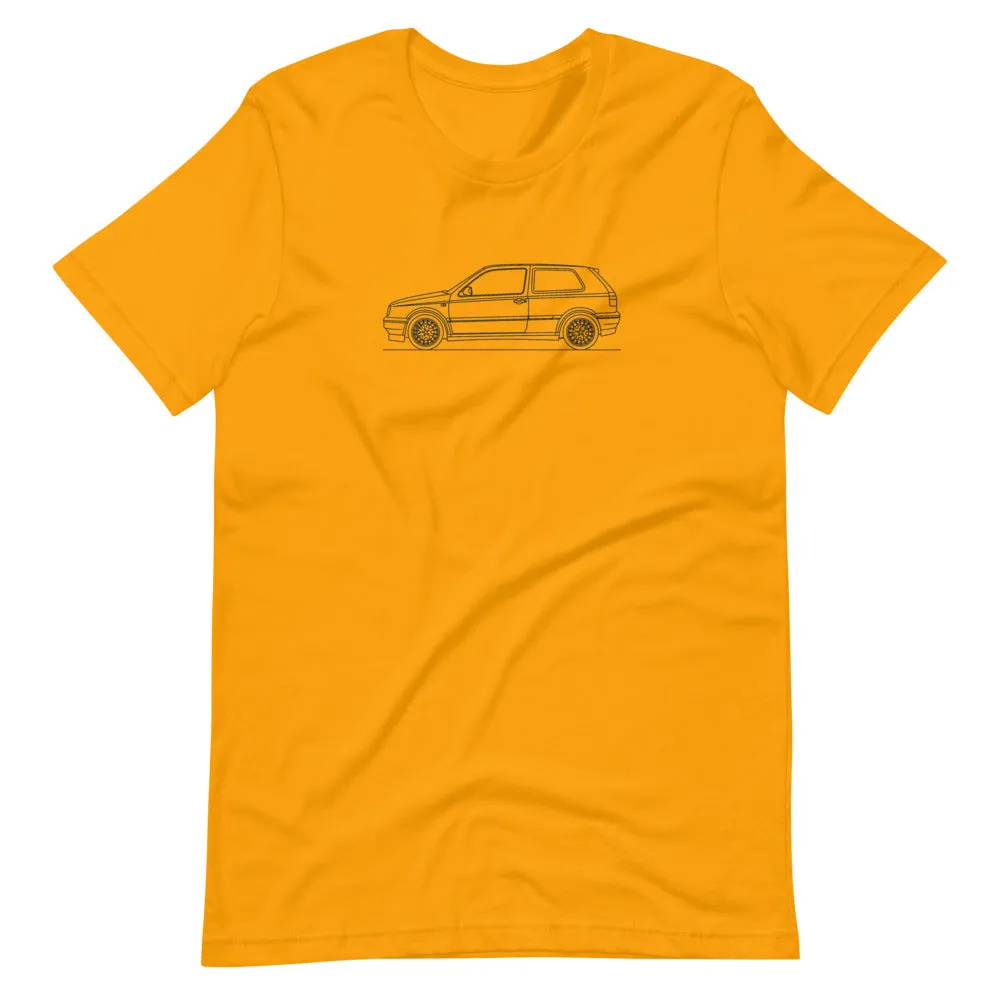 Volkswagen Golf GTI MK3 silhouette T-shirt