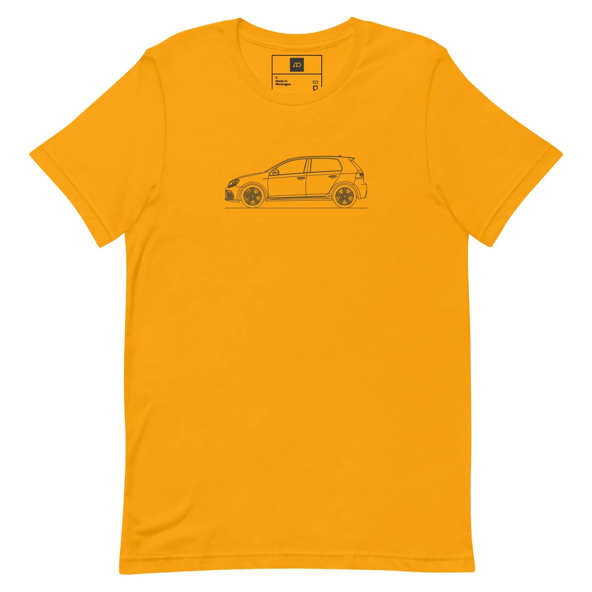 Volkswagen Golf R MK6 silhouette T-shirt
