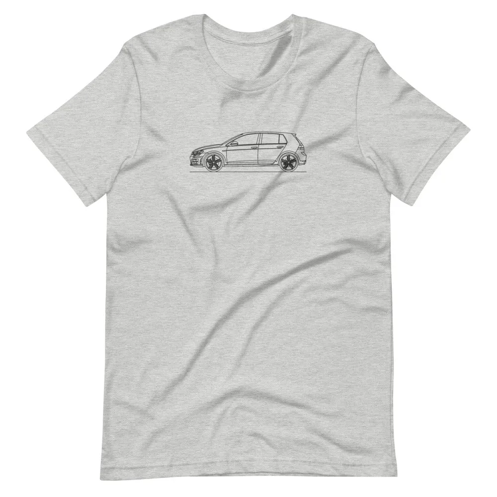 Volkswagen Golf R MK7 silhouette T-shirt