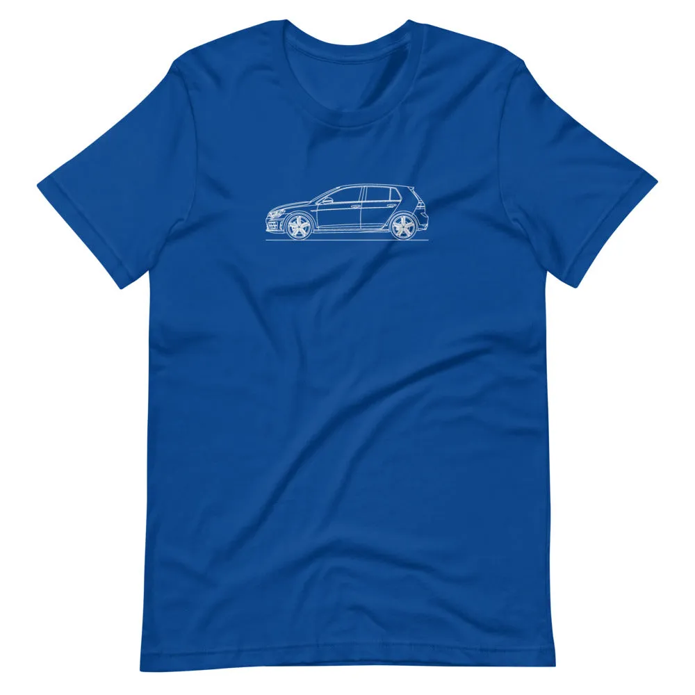 Volkswagen Golf R MK7 silhouette T-shirt