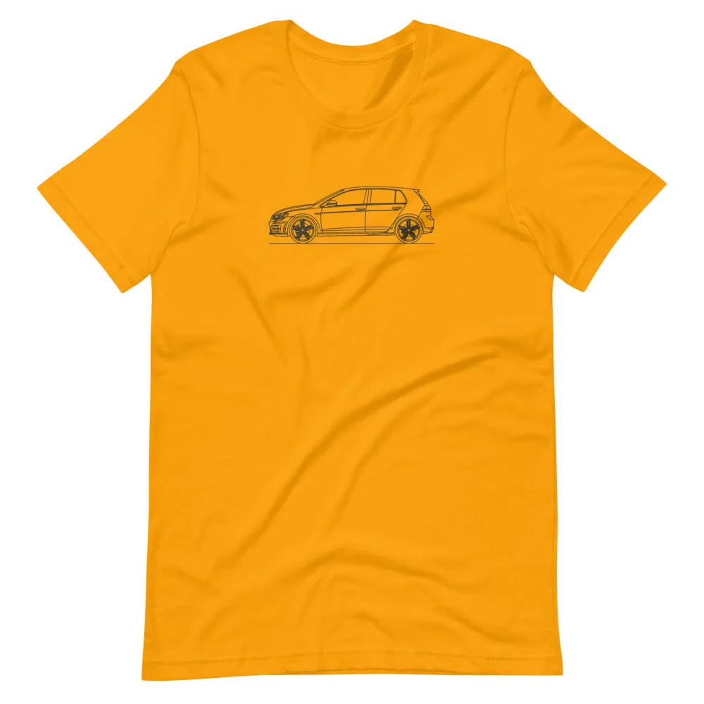 Volkswagen Golf R MK7 silhouette T-shirt