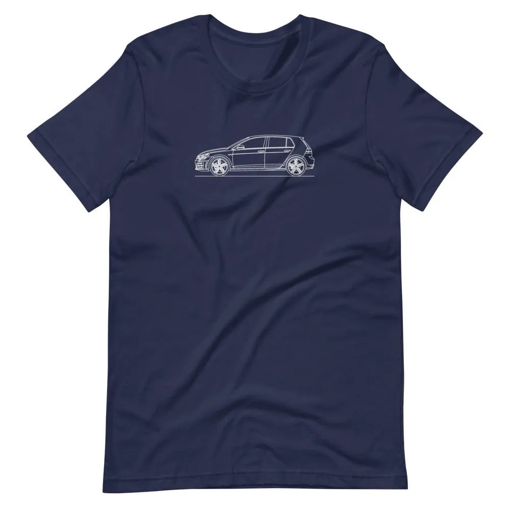 Volkswagen Golf R MK7 silhouette T-shirt