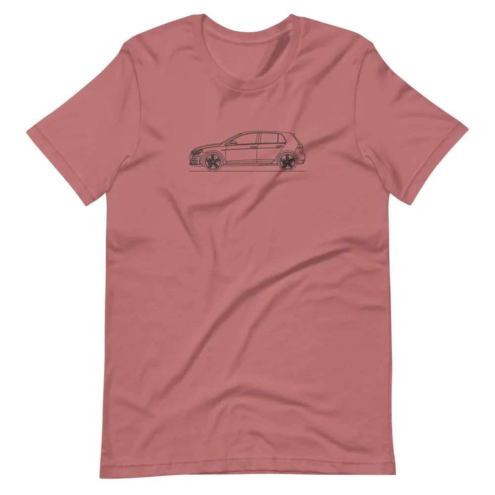 Volkswagen Golf R MK7 silhouette T-shirt