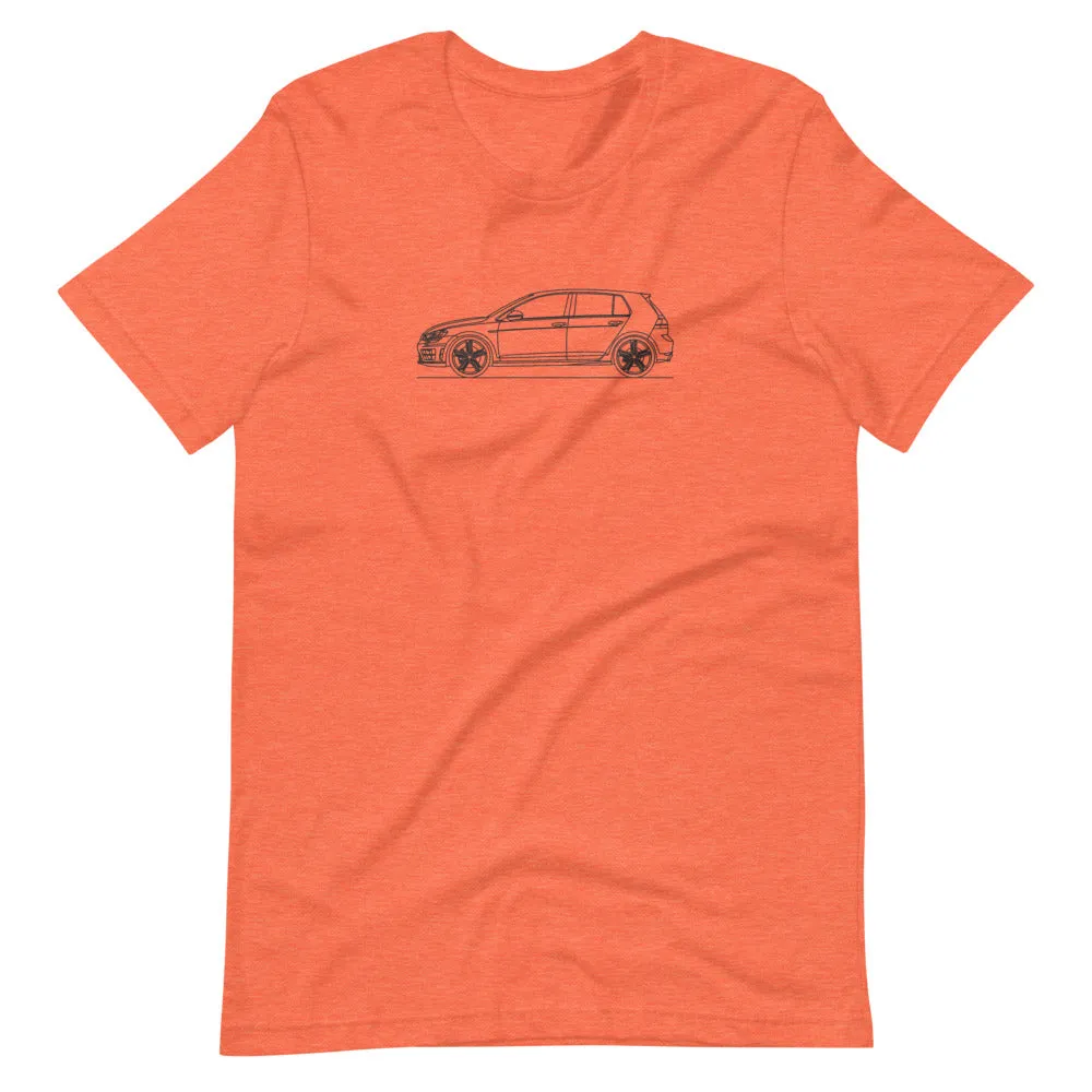 Volkswagen Golf R MK7 silhouette T-shirt