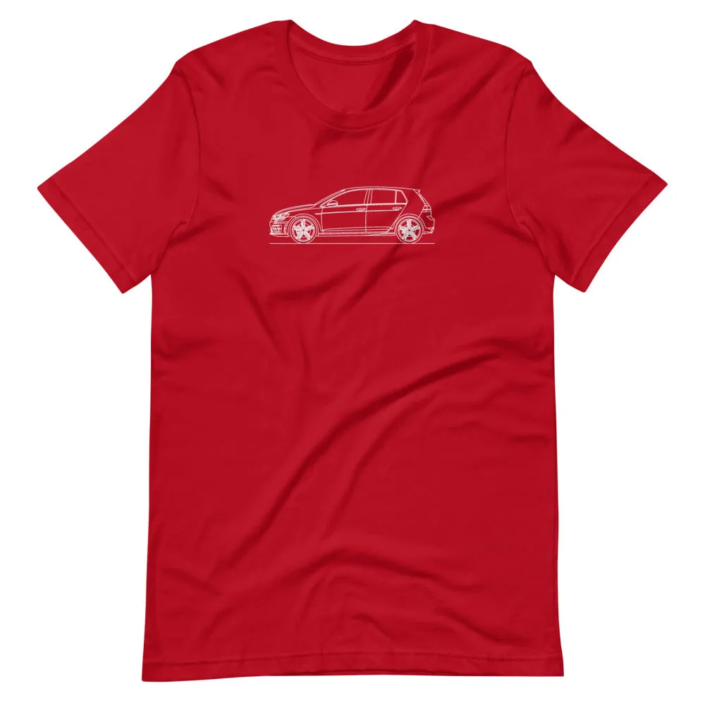 Volkswagen Golf R MK7 silhouette T-shirt