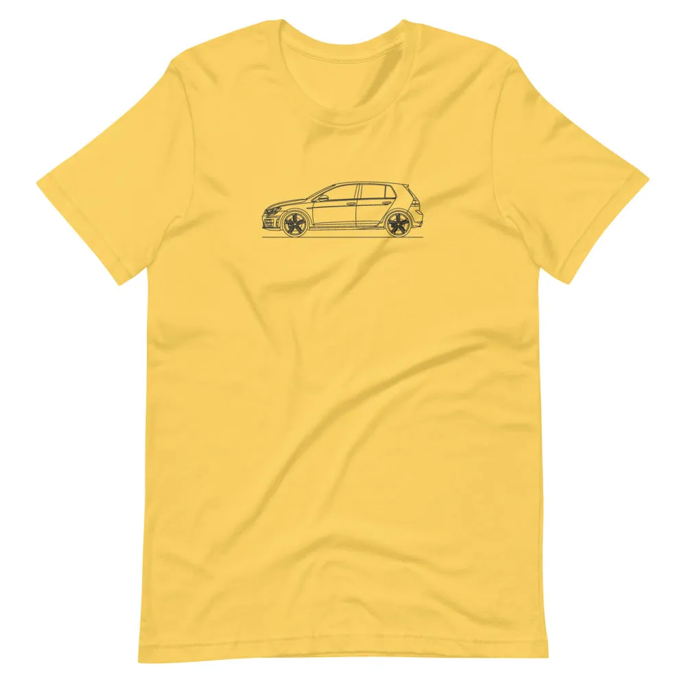 Volkswagen Golf R MK7 silhouette T-shirt