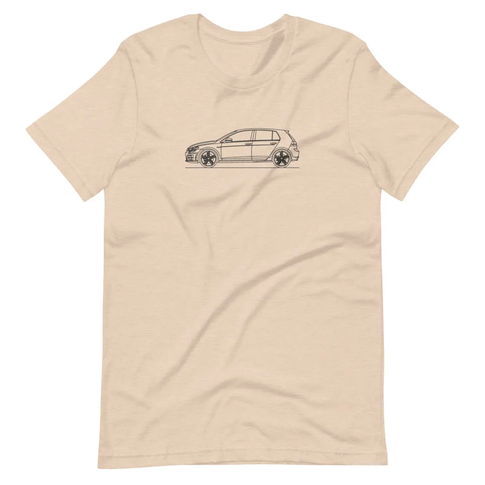 Volkswagen Golf R MK7 silhouette T-shirt