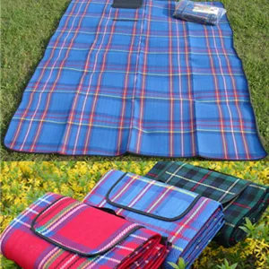 Waterproof Outdoor Foldable Beach Picnic Camping Multiplayer Moistureproof Mat Blanket Folding Baby Climb Plaid Blanket