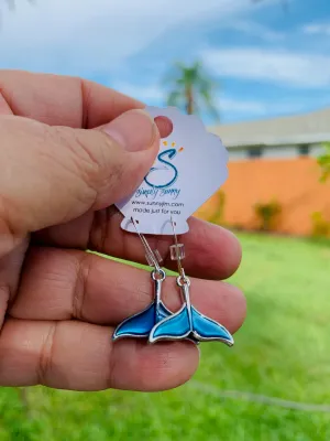 Whale Tale, Earrings