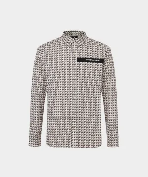 WideAngle: Men's CO Graphic Monogram Pattern Shirt  - 2 Colors