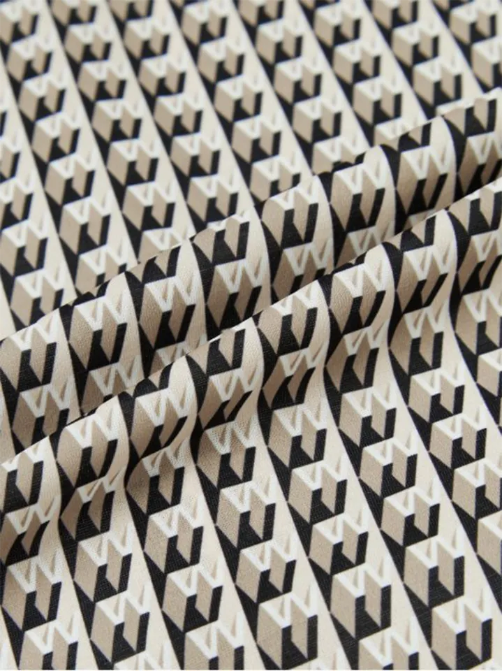 WideAngle: Men's CO Graphic Monogram Pattern Shirt  - 2 Colors