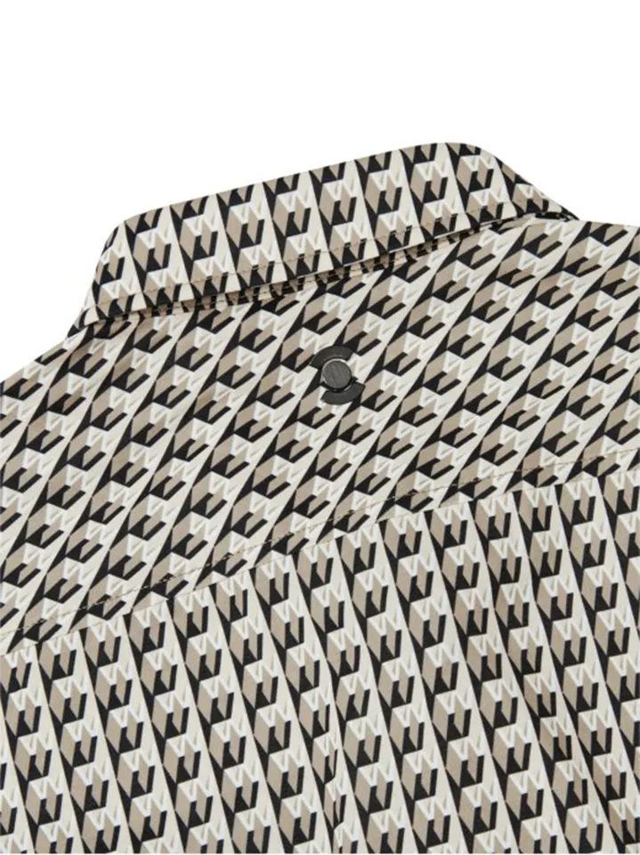 WideAngle: Men's CO Graphic Monogram Pattern Shirt  - 2 Colors