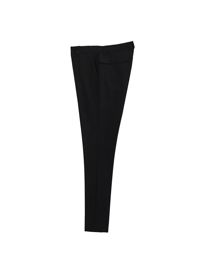 WideAngle: Men's CO Logo Band Straight Pants  -2 colors