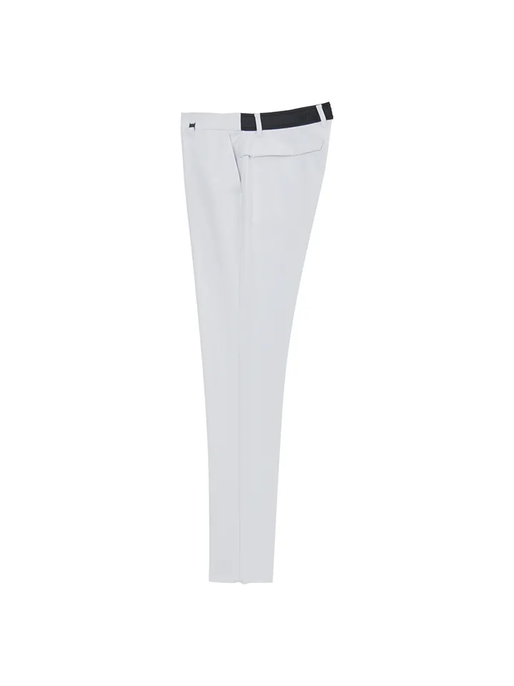 WideAngle: Men's CO Logo Band Straight Pants  -2 colors