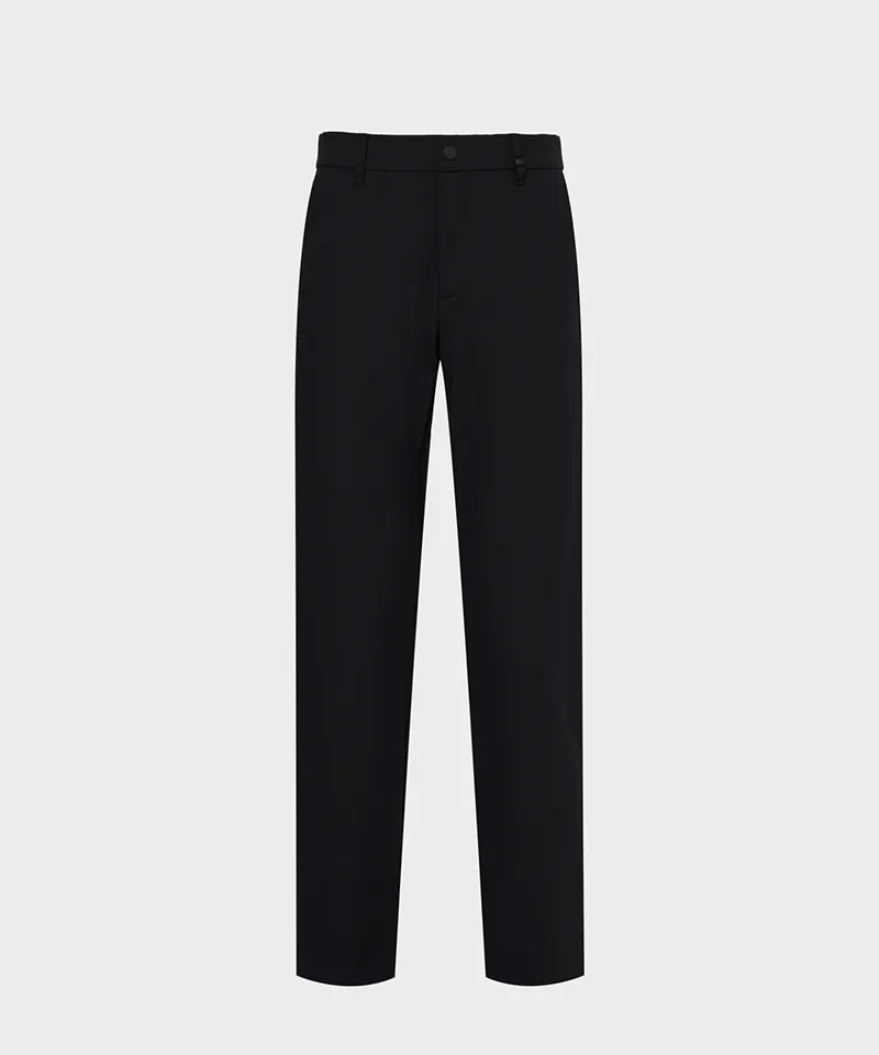 WideAngle: Men's CO Logo Band Straight Pants  -2 colors
