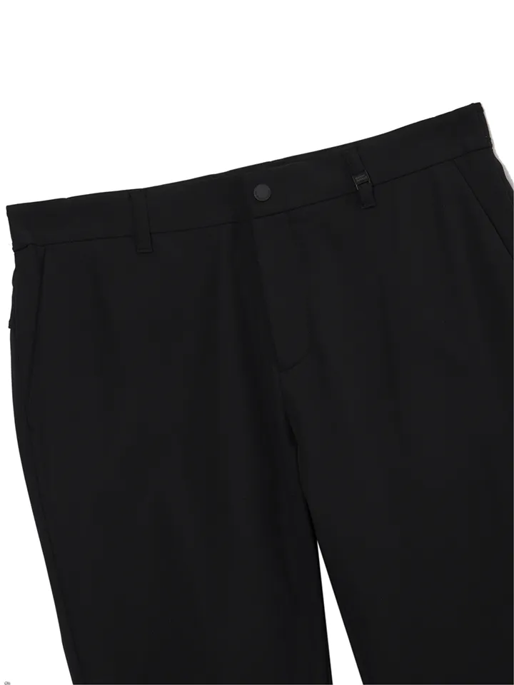 WideAngle: Men's CO Logo Band Straight Pants  -2 colors