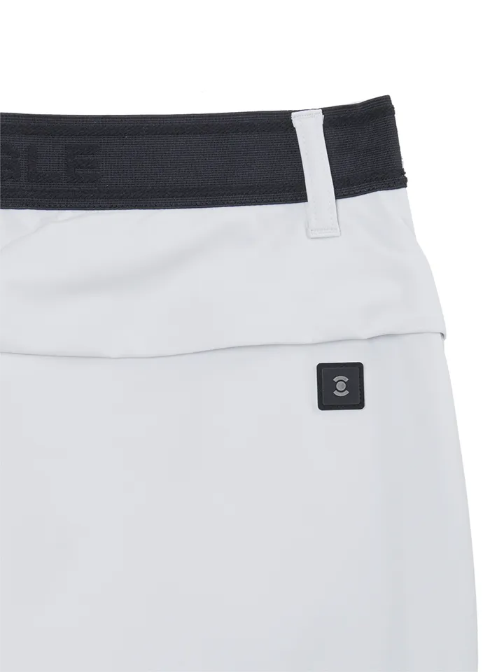 WideAngle: Men's CO Logo Band Straight Pants  -2 colors