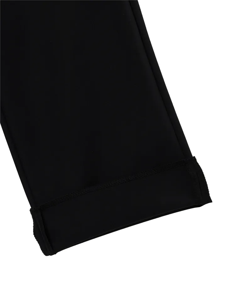 WideAngle: Men's CO Logo Band Straight Pants  -2 colors
