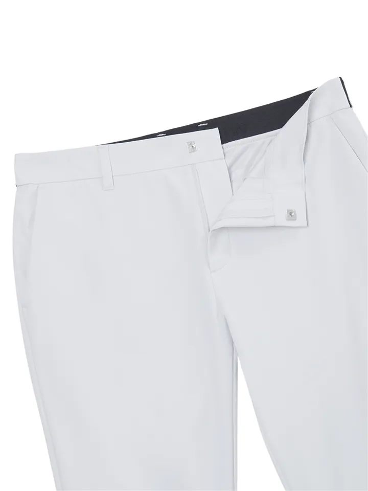 WideAngle: Men's CO Logo Band Straight Pants  -2 colors