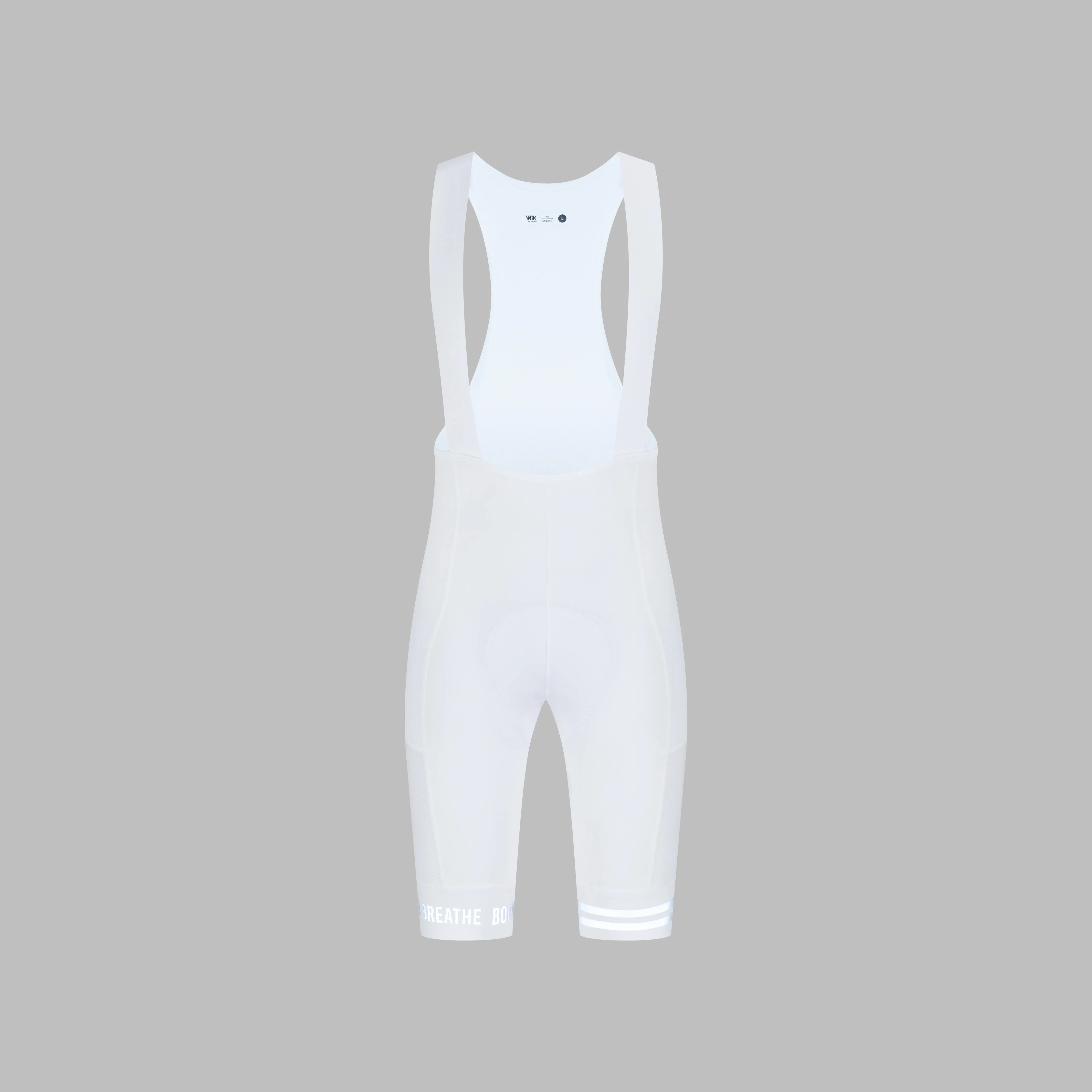 WiK™ Cycling Bib Shorts - Pearl White