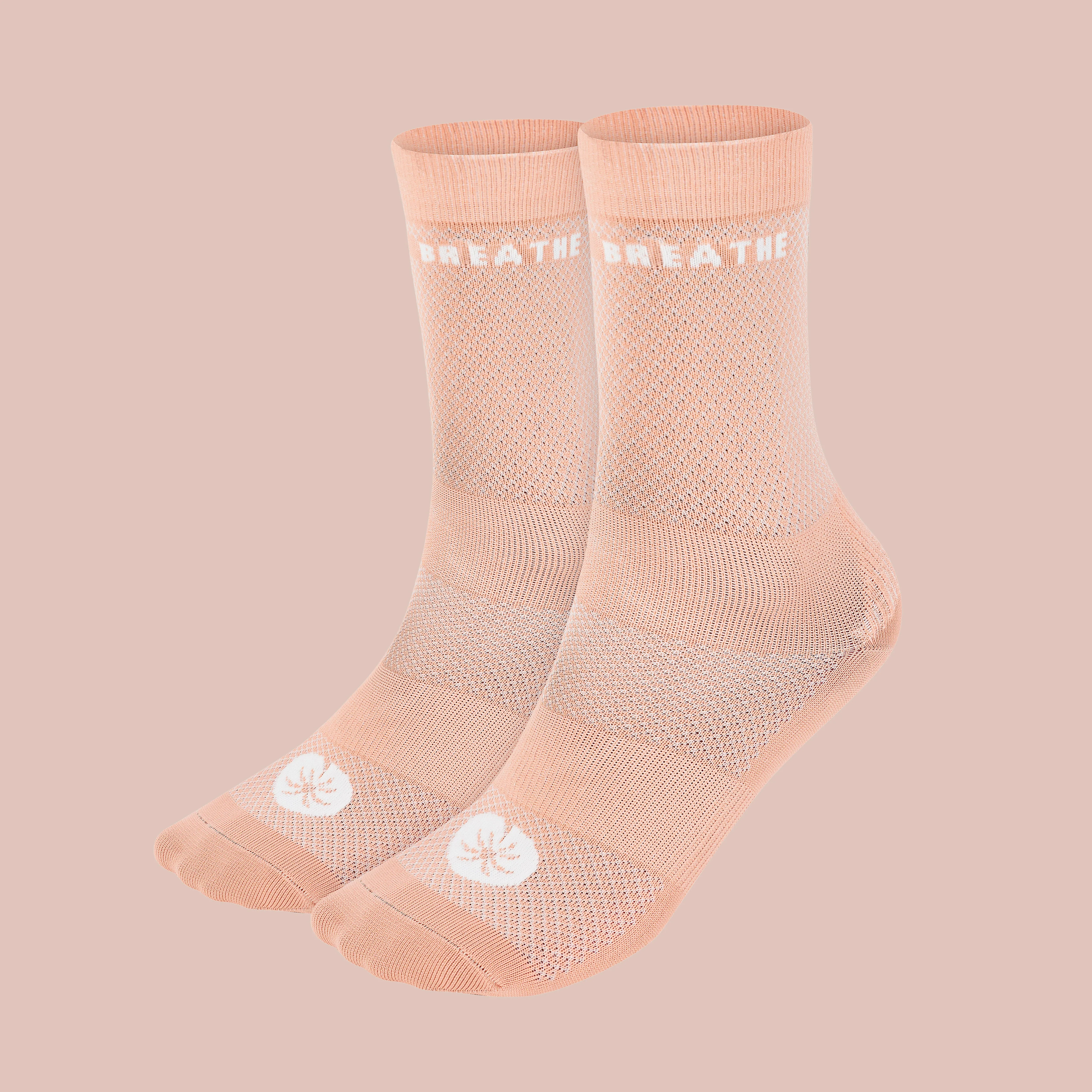 WiK™ Cycling Socks - Desert Rose