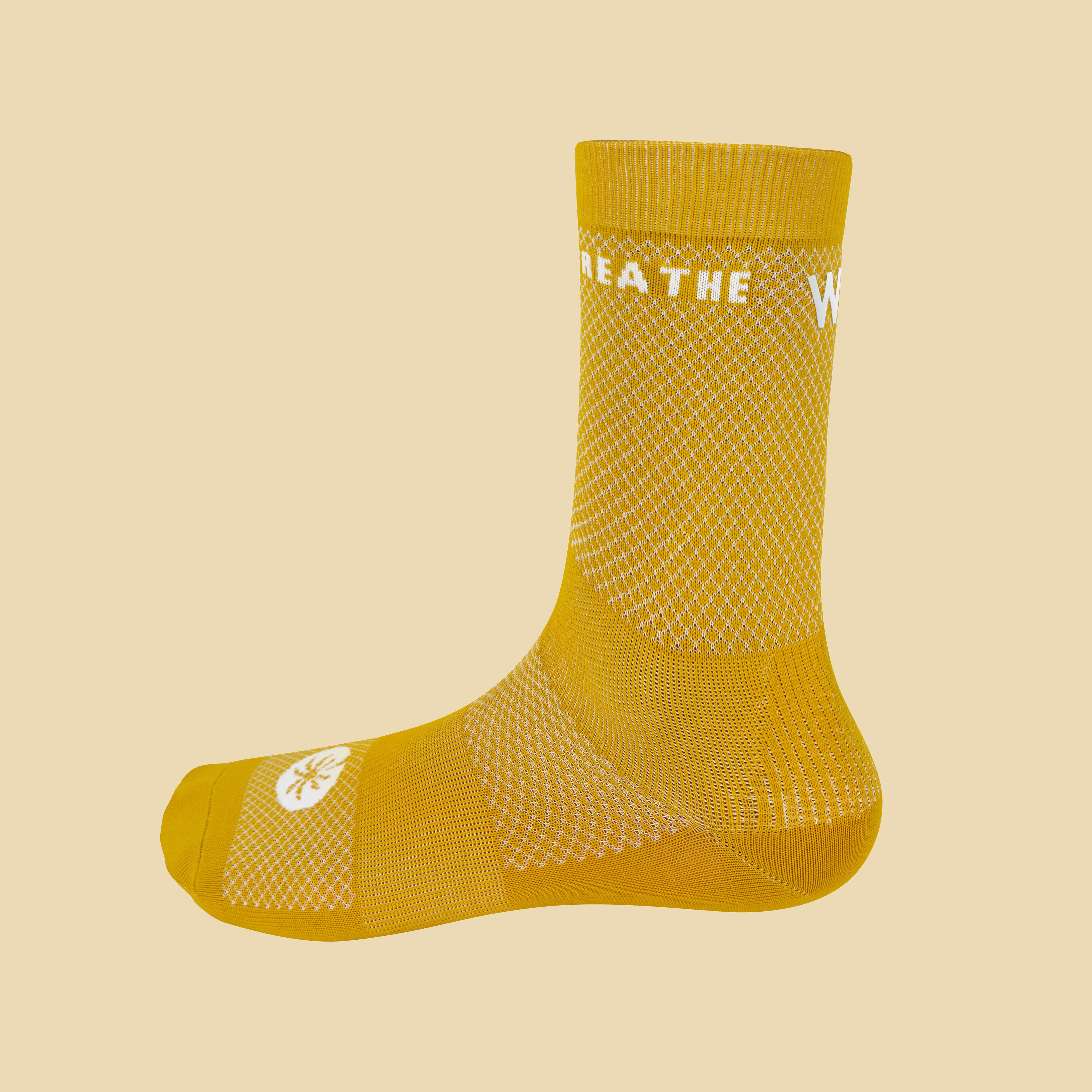 WiK™ Cycling Socks - Saffron Yellow