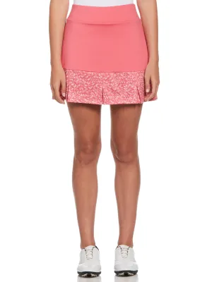 Womens 17" Shape Shifter Geo Print Golf Skort