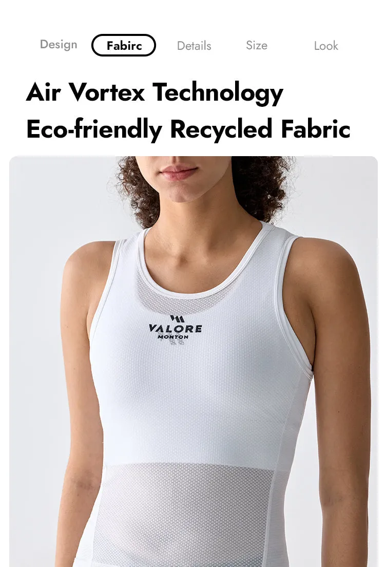 WOMENS BASE LAYER SUMMER STRAORDINARIO WHITE