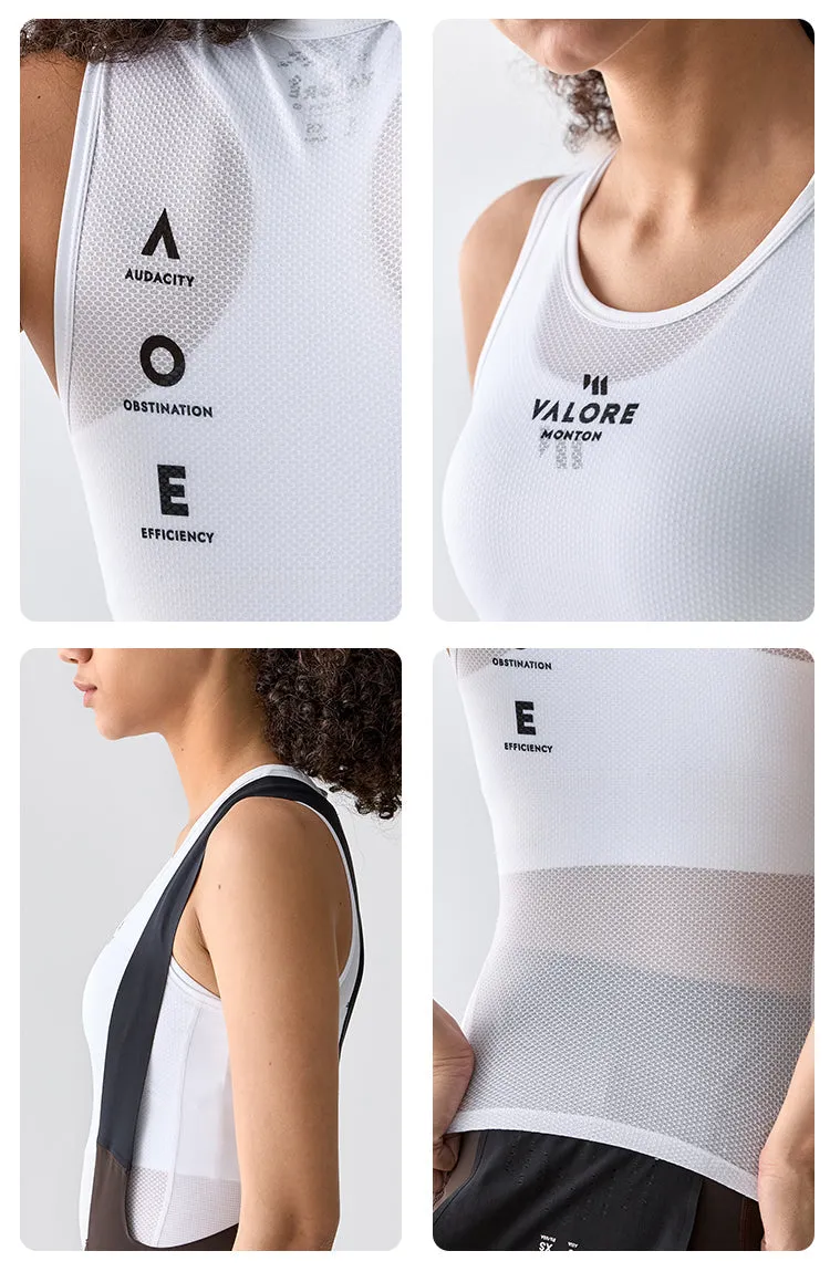 WOMENS BASE LAYER SUMMER STRAORDINARIO WHITE