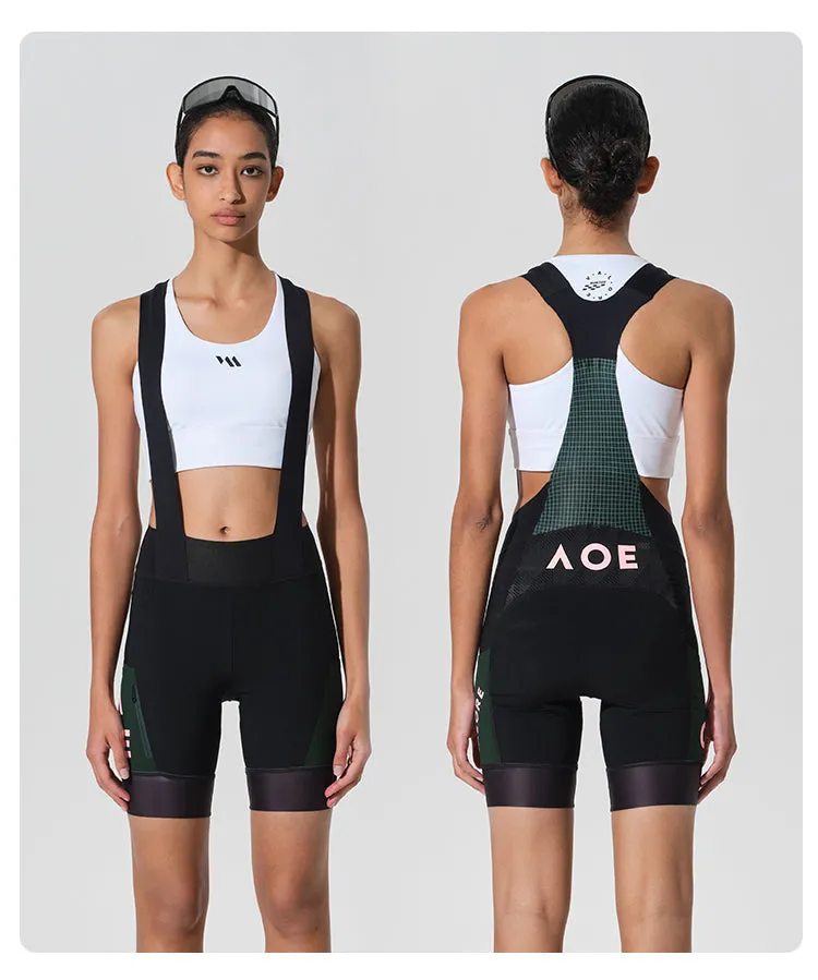 WOMENS BIB SHORTS STRAORDINARIO BLACK