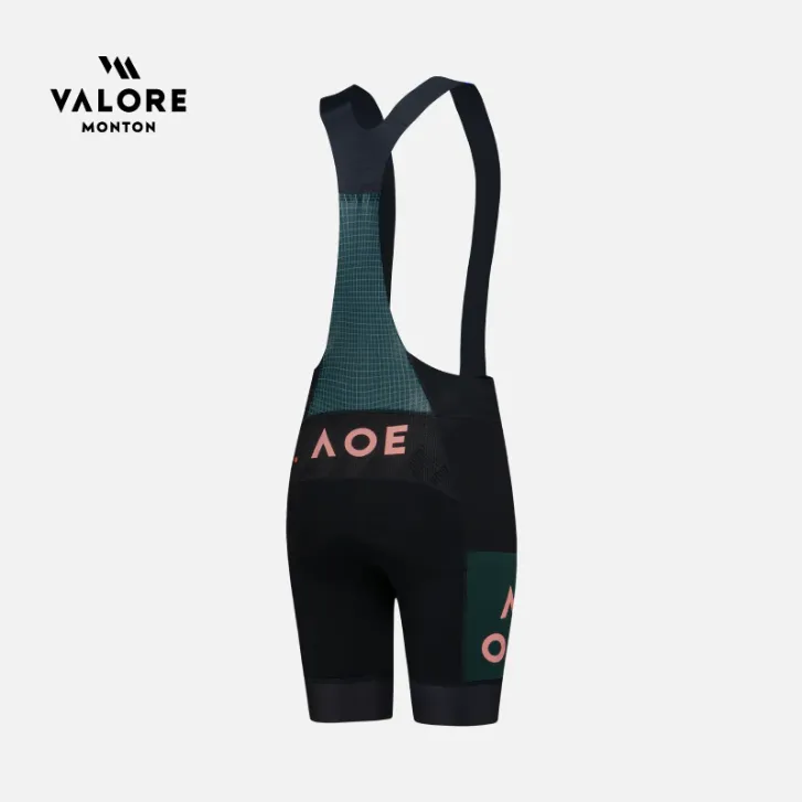 WOMENS BIB SHORTS STRAORDINARIO BLACK