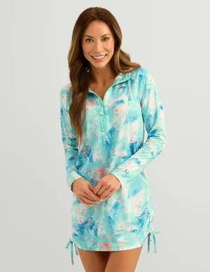 Womens Pursuit Splish Splash Cover-Up Dress