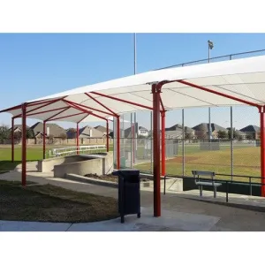 Wrap Around Hip Shade Structure