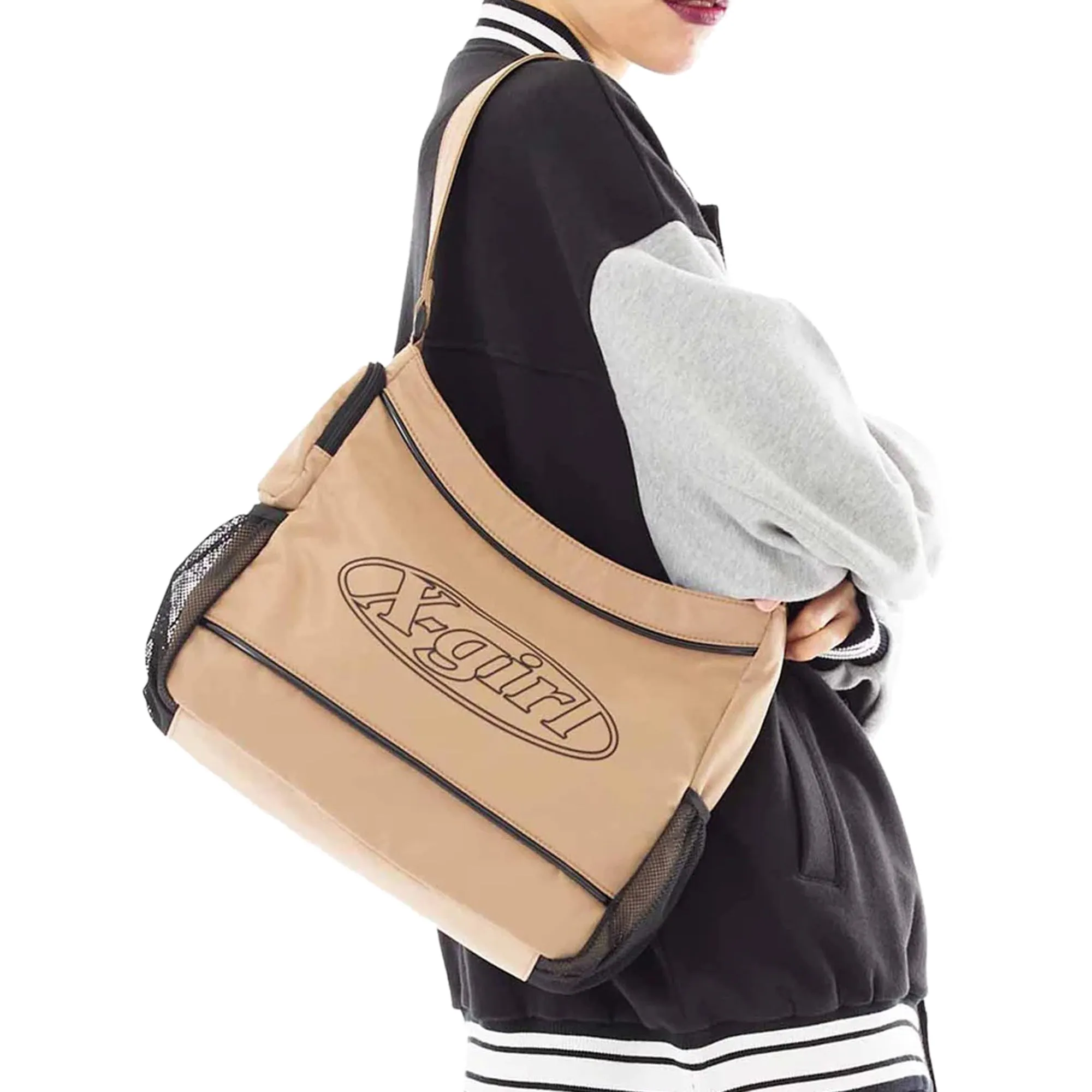 X-Girl Womens Oval Logo Tote Bag