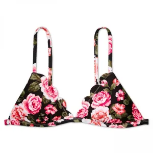 Xhilaration Women's Scallop Triangle Bikini Top