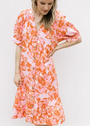 XZ Spring Blooms Patterned Dress